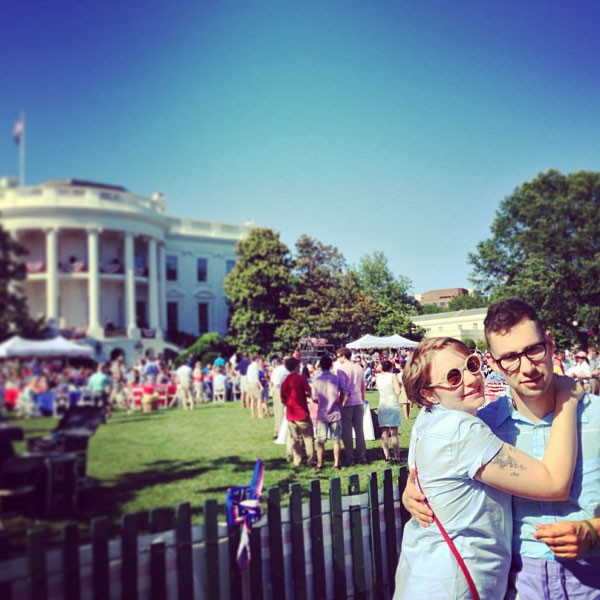 Lena Dunham, Jack Antonoff, Instagram Lena Dunham, Jack Antonoff, Instagram